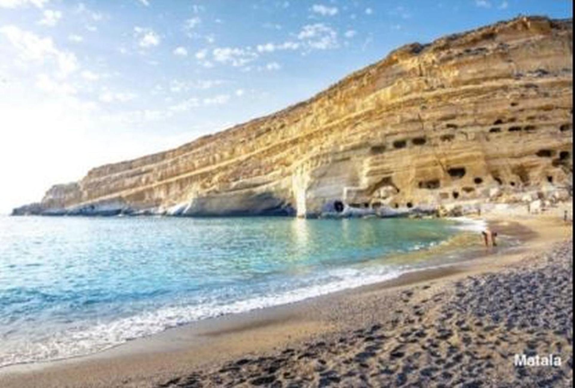 Stone House Elefteria Near Matala Beach Petrokefalion Exterior photo